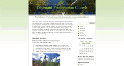 Desktop Screenshot of covenantvail.org